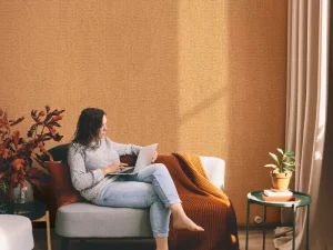 کاغذ دیواری کربن 3/carbon3 طرح بافت نارنجی کد ۱۰۲۵۵