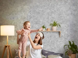 کاغذ دیواری کربن 3/carbon3 طرح پتینه خاکستری کد ۱۰۲۷۴