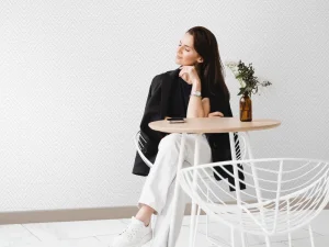 کاغذ دیواری کربن 3/carbon3 طرح بافت سفید کد ۱۰۲۷۹