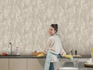 کاغذ دیواری کربن 3/carbon3 طرح پتینه قهوه ای کد ۱۰۳۰۴