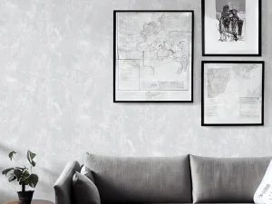 کاغذ دیواریکربن 3/carbon3 طرح پتینه نقره‌ای کد ۱۰۳۳۰