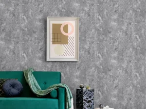 کاغذ دیواریکربن 3/carbon3 طرح پتینه خاکستری کد ۱۰۳۳۱