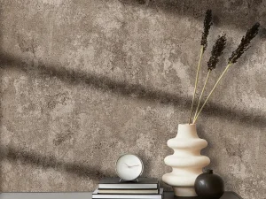 کاغذ دیواری کربن 3/carbon3 طرح پتینه قهوه‌ای کد ۱۰۳۳۴