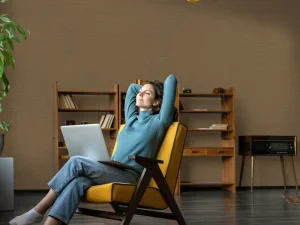 کاغذ دیواری کربن 3/carbon3 طرح جودون بافت قهوه‌ای کد ۱۰۳۳۷