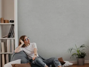 کاغذ دیواری کربن 3/carbon3 طرح جودون بافت نقره ای کد ۱۰۳۵۲