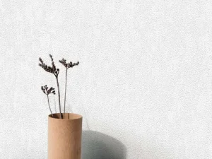 کاغذ دیواری هاش دو او H2O طرح ساده سفید/ کد 903W