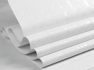 کاغذ دیواری هاش دو او H2O طرح ساده سفید/ کد 904W