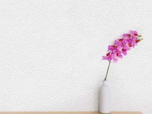 کاغذ دیواری هاش دو او H2O طرح ساده سفید/ کد 905W