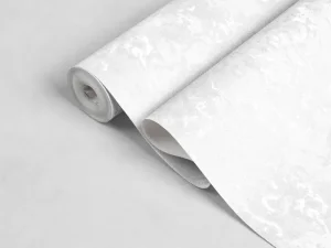 کاغذ دیواری هاش دو او H2O طرح بافت سفید / کد 906W