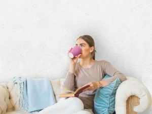 کاغذ دیواری هاش دو او H2O طرح بافت سفید / کد 908W