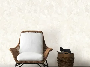 کاغذ دیواری هاش دو او H2O طرح بافت کرم / کد 910C