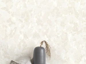 کاغذ دیواری هاش دو او H2O طرح بافت کرم / کد 910C