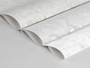 کاغذ دیواری طرح بافت خاکستری h2o کد 910G