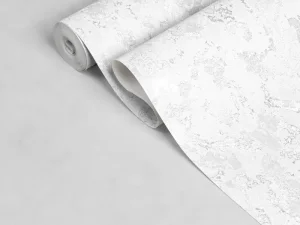 کاغذ دیواری هاش دو او H2O طرح بافت سفید / کد 910W