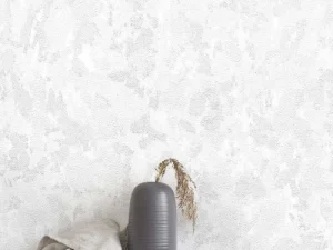 کاغذ دیواری هاش دو او H2O طرح بافت سفید / کد 910W