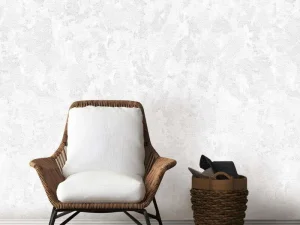 کاغذ دیواری هاش دو او H2O طرح بافت سفید / کد 910W