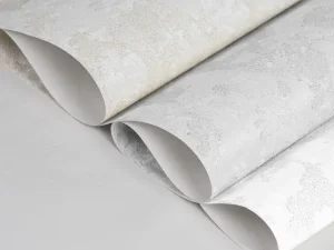 کاغذ دیواری هاش دو او H2O طرح ساده خاکستری / کد 911G