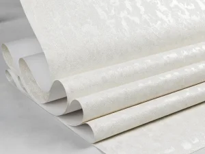 کاغذ دیواری هاش دو او H2O طرح ساده کرم / کد 912C