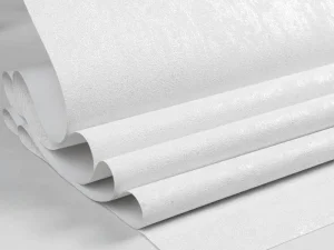 کاغذ دیواری هاش دو او H2O طرح ساده سفید / کد 913W