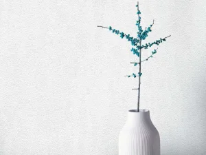 کاغذ دیواری هاش دو او H2O طرح ساده سفید / کد 913W