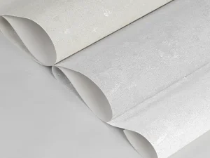 کاغذ دیواری هاش دو او H2O طرح ساده کرم کد/ 914C