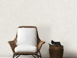 کاغذ دیواری هاش دو او H2O طرح ساده کرم کد/ 914C