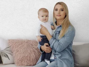 کاغذ دیواری هاش دو او H2O طرح ساده سفید / کد 914W