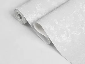 کاغذ دیواری هاش دو او H2O طرح ساده خاکستری / کد 915G