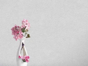 کاغذ دیواری هاش دو او H2O طرح ساده خاکستری / کد 915G