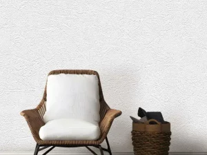 کاغذ دیواری هاش دو او H2O طرح ساده سفید / کد 915W