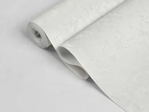 کاغذ دیواری هاش دو او H2O طرح ساده کرم/ کد 916C