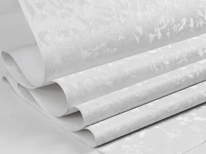 کاغذ دیواری هاش دو او H2O طرح ساده خاکستری / کد 916G