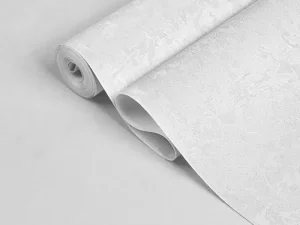 کاغذ دیواری هاش دو او H2O طرح ساده سفید / کد 916W