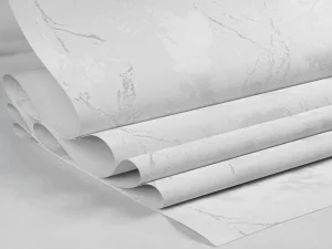 کاغذ دیواری هاش دو او H2O طرح رگه‌دار خاکستری کد 918G