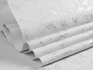 کاغذ دیواری هاش دو او H2O طرح رگه‌دار خاکستری / کد 919G