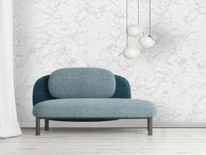 کاغذ دیواری هاش دو او H2O طرح رگه‌دار خاکستری / کد 920G