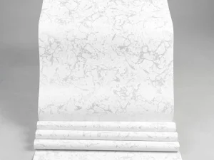 کاغذدیواری هاش دو او H2O طرح رگه‌دار سفید / کد 920W