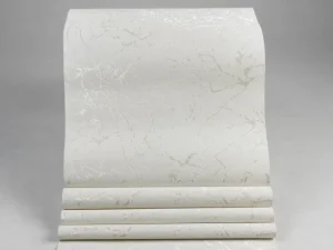 کاغذدیواری هاش دو او H2O طرح رگه‌دار کرم کد 921C