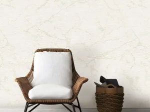 کاغذدیواری هاش دو او H2O طرح رگه‌دار کرم کد 921C