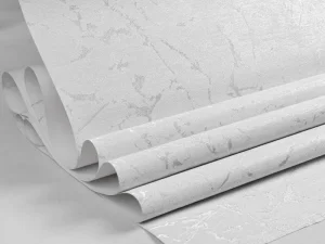 کاغذدیواری هاش دو او H2O طرح رگه‌دار خاکستری کد 921G