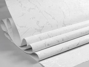 کاغذدیواری هاش دو او H2O طرح رگه‌دار سفید کد 921W