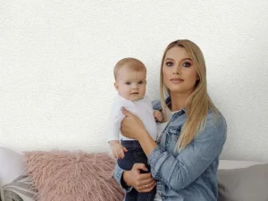 کاغذدیواری هاش دو او H2O طرح بافت کرم کد 926C