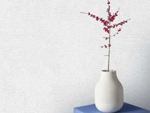 کاغذدیواری هاش دو او H2O طرح ساده سفید کد 933W