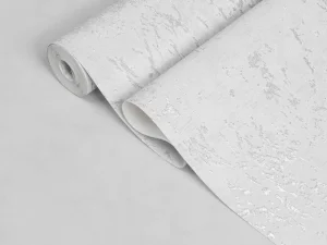 کاغذدیواری هاش دو او H2O طرح ساده خاکستری کد 934G