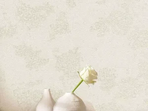 کاغذدیواری هاش دو او H2O طرح بافت کرم کد 935C