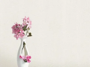 کاغذدیواری هاش دو او H2O طرح ساده کرم کد 937C