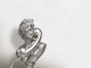 کاغذدیواری هاش دو او H2O طرح بافت سفید کد 939W