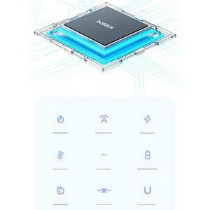 پاوربانک 20000 با کابل لایتنیگ بیسوس