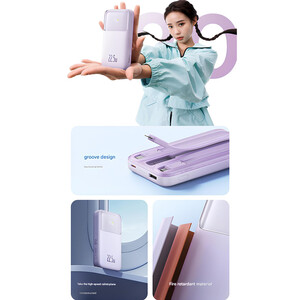 پاوربانک 22.5 وات 20000 با کابل همراه بیسوس