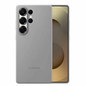 قاب محافظ سیلیکونی خاکستری  سامسونگ Galaxy S25
